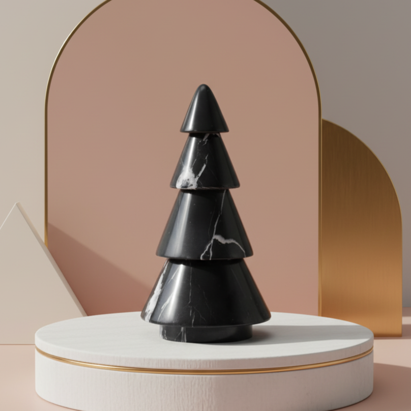 Ardena Stone Tree Candle Holder