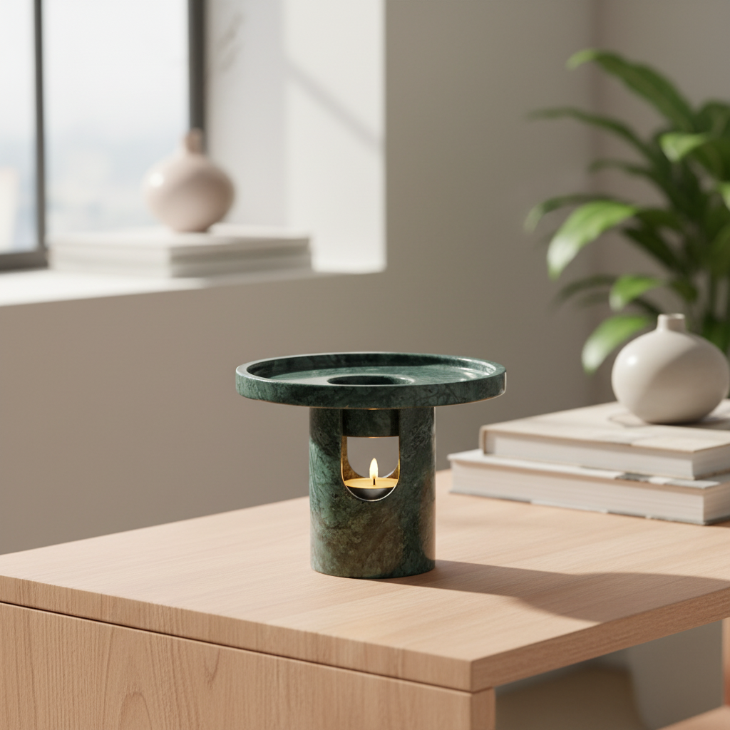 Ciro Stone Candle Holder