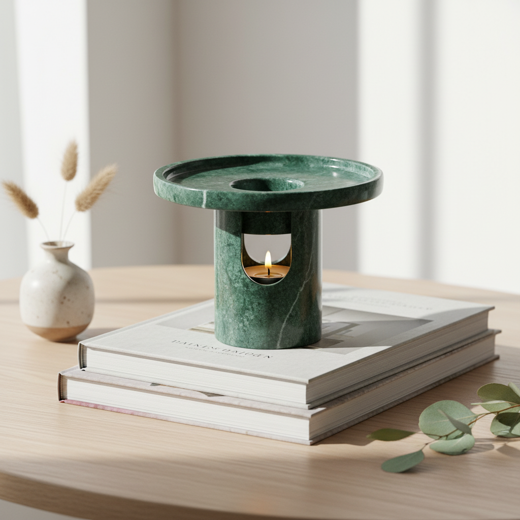 Ciro Stone Candle Holder