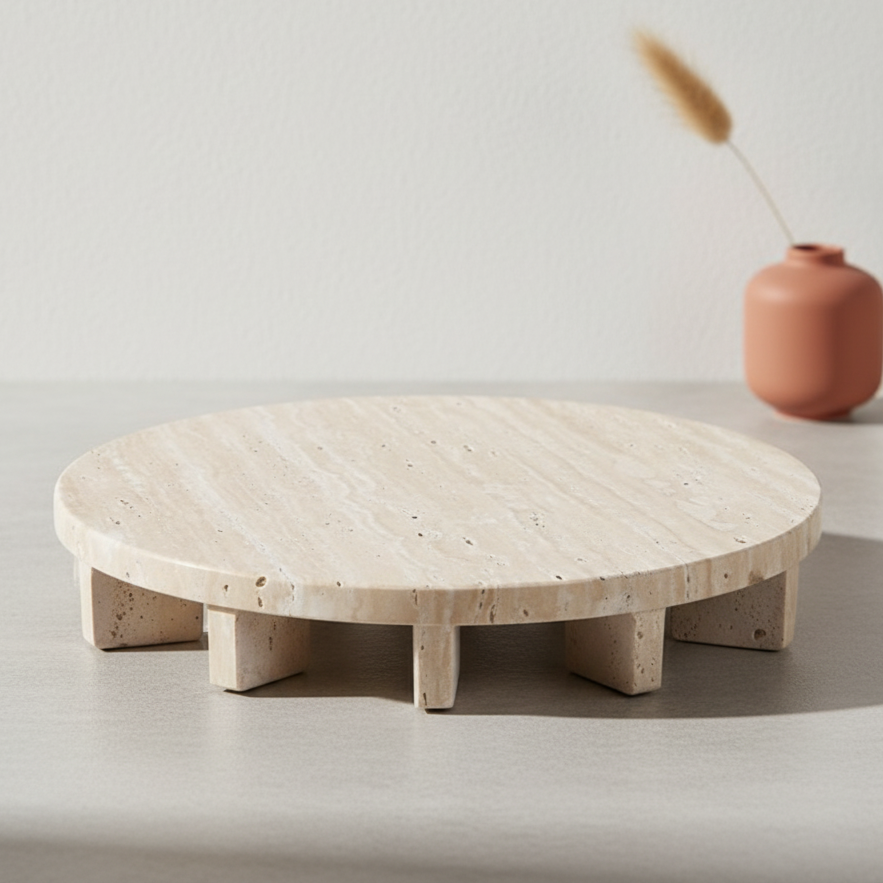 Sierra Architectural Travertine Display Tray