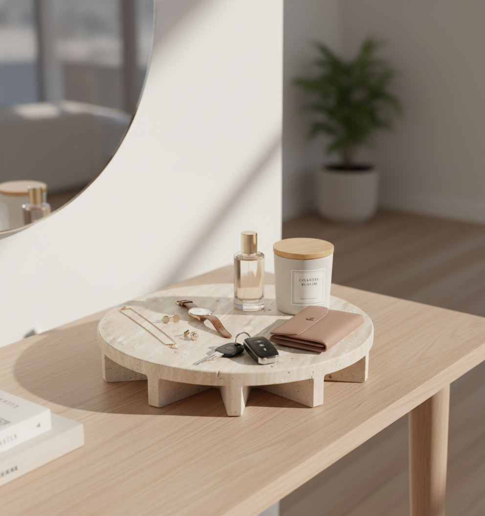 Sierra Architectural Travertine Display Tray