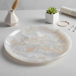 Cloudveil Marble Tray