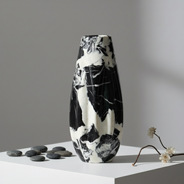 Calyx Marble Vase – Solid Stone Design