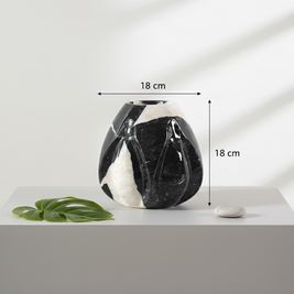 Calyx Marble Vase – Solid Stone Design