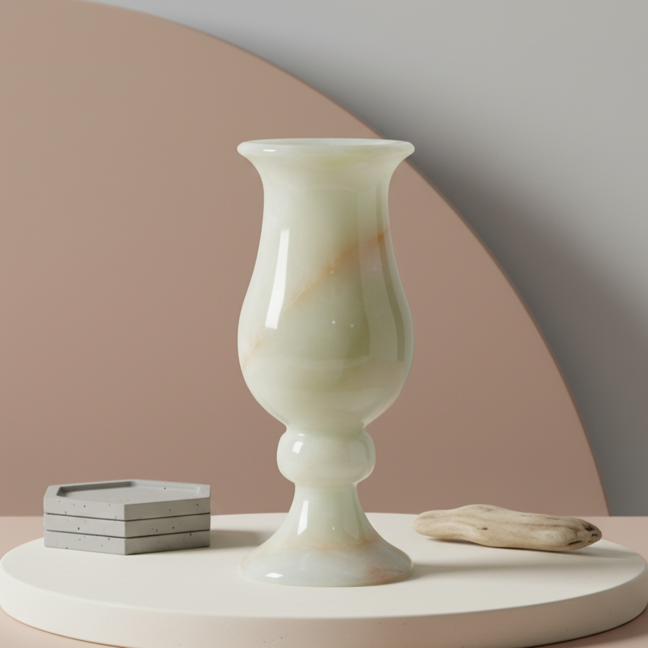 Ardura Marble Vase – Solid Stone Craft