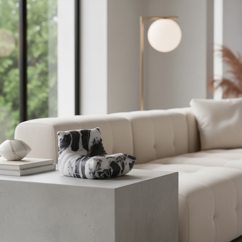 Amara Marble Mini Sofa