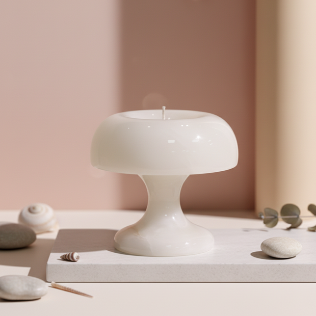 Velluto Onyx Candle Holder – Handcrafted Stone Luminaire