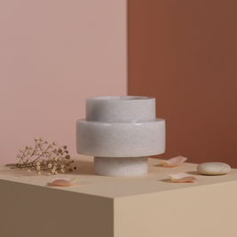 Novara Onyx Kerzenglas