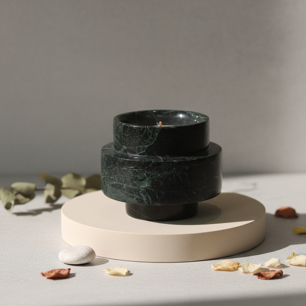 Novara Onyx Kerzenglas