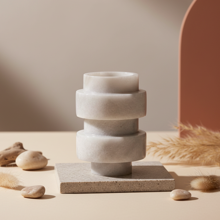 Novara Onyx Kerzenglas