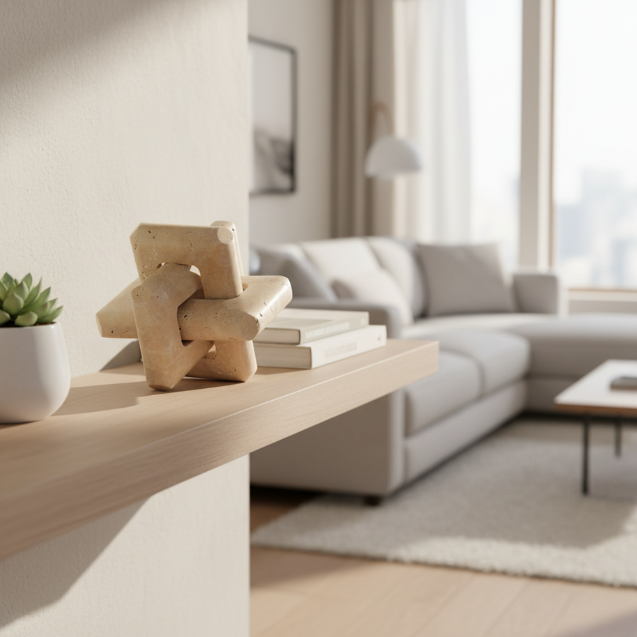 Eclat Marble Knot Ornament