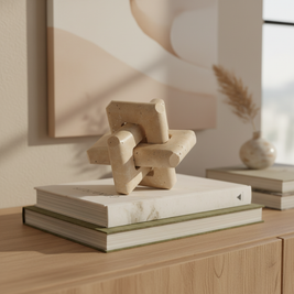 Eclat Marble Knot Ornament