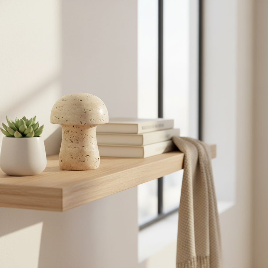 Livia Mushroom Marble Ornament