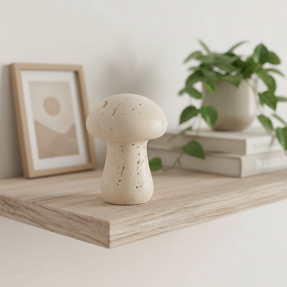Livia Mushroom Marble Ornament