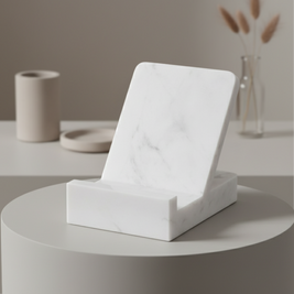 Carrara Marmor Buchständer