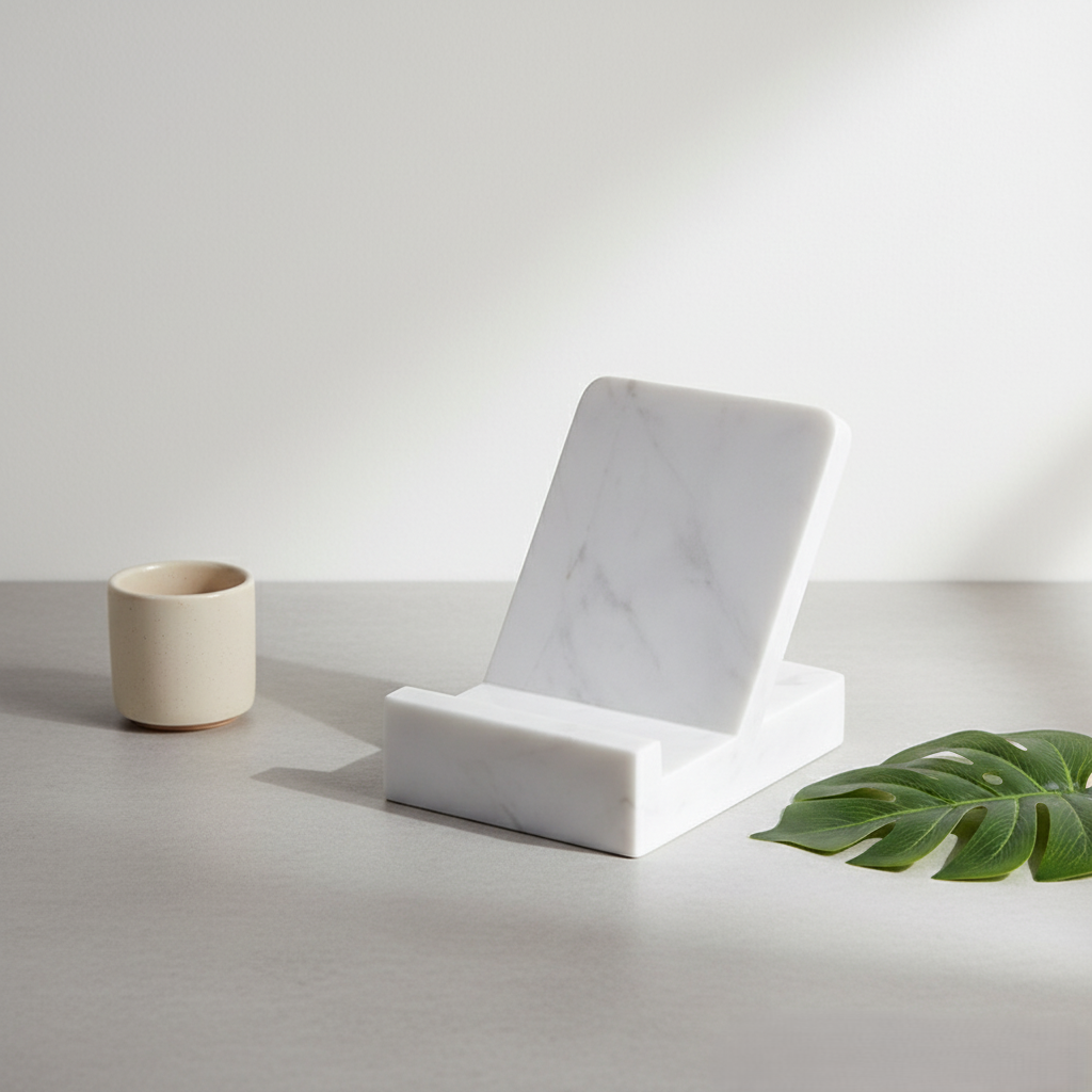 Carrara Marmor Buchständer