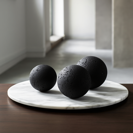 Timeless Marble Orb – Solid Stone Decorative Sphere