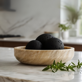 Timeless Marble Orb – Solid Stone Decorative Sphere