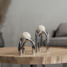 Marble Arc Sphere Ornament