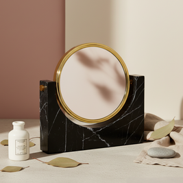 Luxury Marble Double-Sided Mirror
