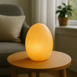 Lyra Marble Egg Lamp – Wireless Solid Stone Design Light