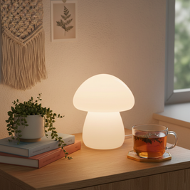 Mini Eden Onyx Pilzlampe – Kabellose Leuchte aus massivem Stein Design