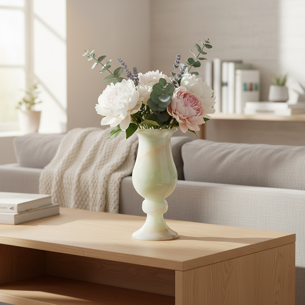 Ardura Marble Vase – Solid Stone Craft