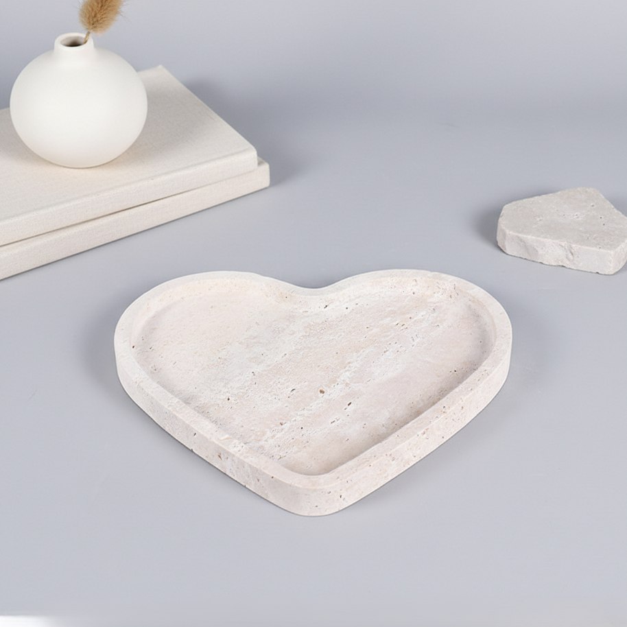Heartstone Marble Tray