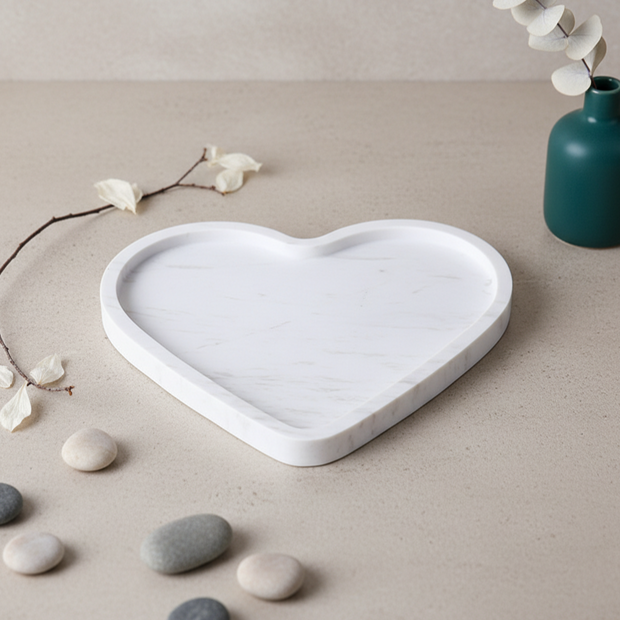 Heartstone Marble Tray