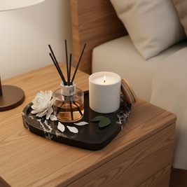 Heartstone Marble Tray